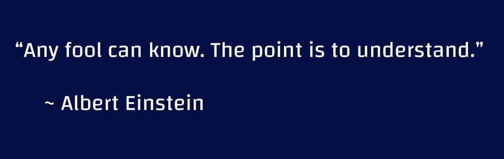 einstein quote
