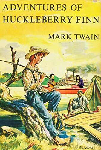 The Adventures of Huckleberry Finn book cover