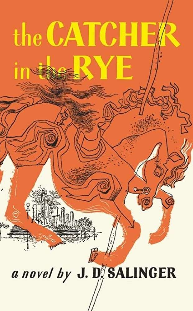 The catcher in the rye book cover
