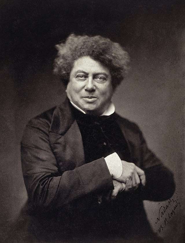 Alexander Dumas portrait