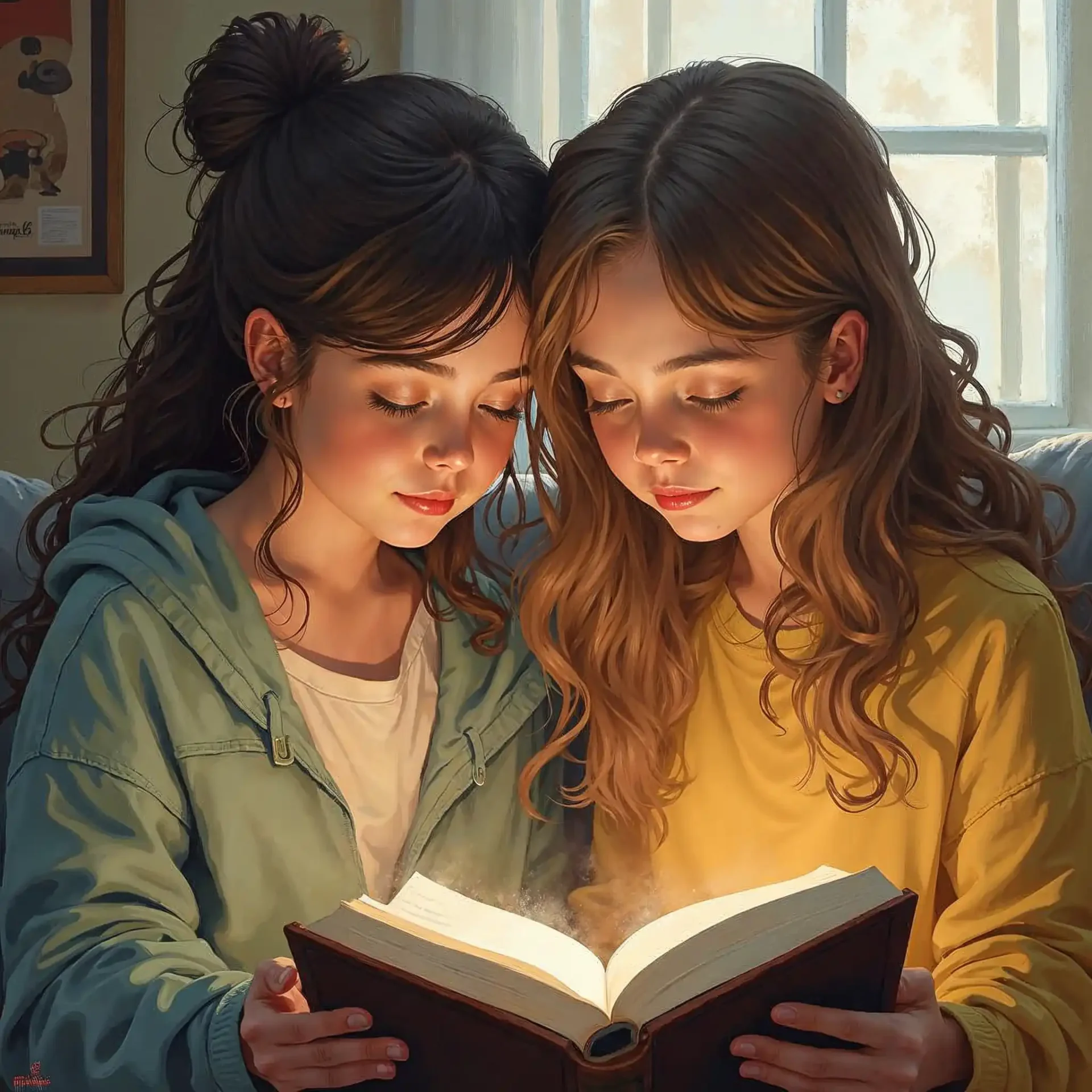 Two-girls-reading